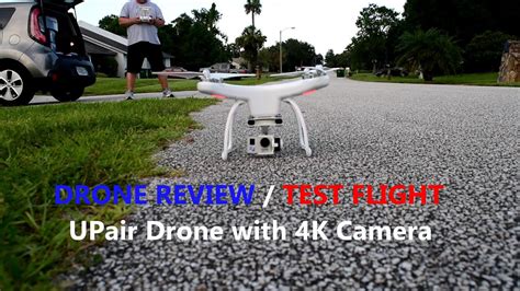 dji phantom clone drone review  test flight   upairone youtube