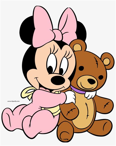 minnie bebe png baby minnie mouse teddy bear transparent png