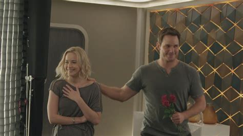 Exclusive Jennifer Lawrence And Chris Pratt Fall In Love On The Space