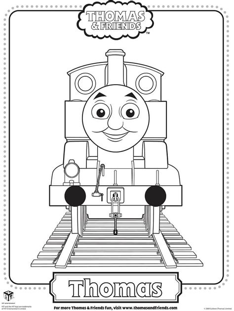 thomas  train coloring pages learny kids