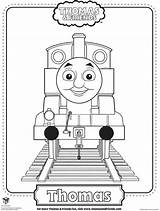 Thomas Coloring Tank Engine Pages Train Print Printable sketch template