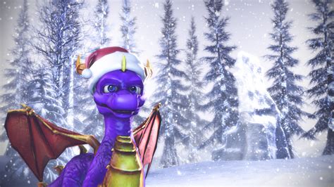 Spyro Dawn Of The Dragon Christmas By Anleas On Deviantart
