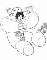 Hero Baymax Big Coloring Pages Hiro Fun Window Kids Colouring Falling Printable Color sketch template
