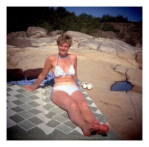 Wife Sunbathing In The Seventies Mats Örn Flickr
