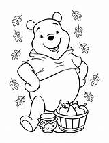 Pooh Winnie Printablee sketch template