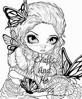 Griffith Jasmine Becket sketch template