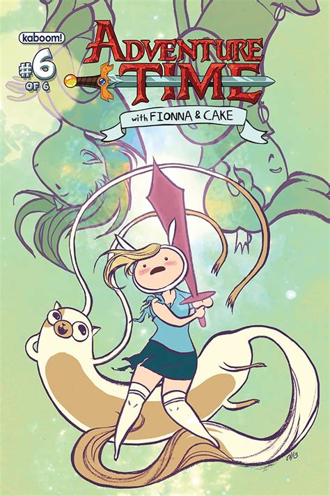‘adventure time with fionna and cake 6 gets covers from