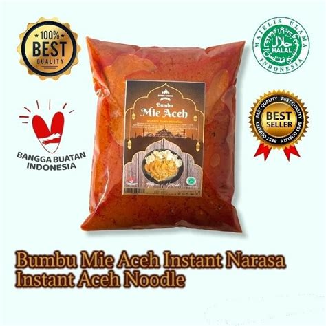 Jual Bumbu Mie Aceh Narasa Instant Sachet Bumbu Pasta Mie Aceh
