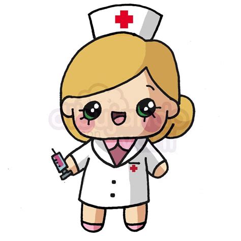 Enfermera Kawaii Dibujando Con Vani