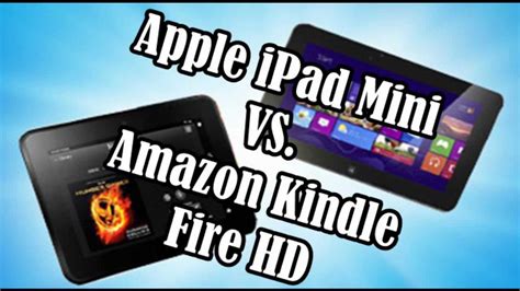 Apple Ipad Mini Vs Amazon Kindle Fire Hd Geekhelpinghand Youtube