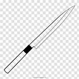 Yanagi Knife Ba sketch template