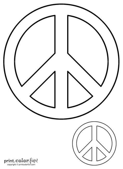 peace sign printables aulaiestpdm blog