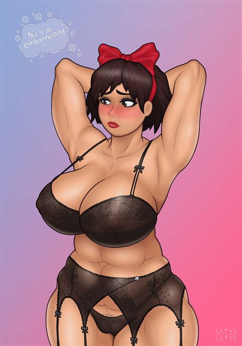 milf kiki shows her new lingerie by satyrsatyr hentai foundry