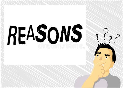 reasons stock illustrations  reasons stock illustrations