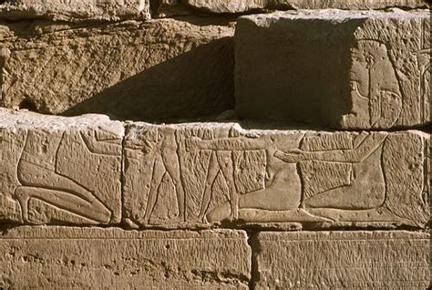 Taharqa Circumcision Scene In This Scene On The North Wall Of The 1st