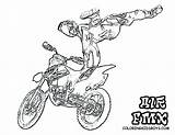 Motocross Coloriage Wheeling Ausmalbilder Bmx Imprimer Dirtbike Coloringhome sketch template