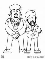 Hop Rappers Dokument Hiphop Getcolorings Ironlak sketch template