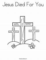 Jesus Coloring Died Cross Kids Forgiveness Built California Usa Library Clipart sketch template