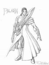 Paladin Designlooter sketch template