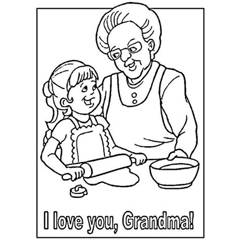 mothers day coloring pages  love  grandma xcoloringscom