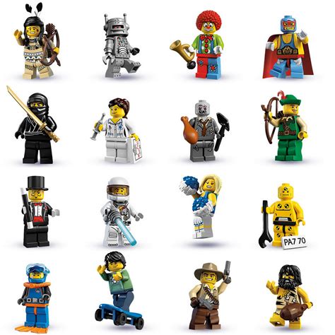 person singular lego minifigures series