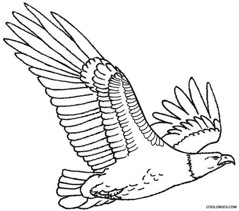 flying eagle coloring coloring pages