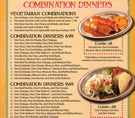 menu  cancun restaurant restaurant springfield illinois