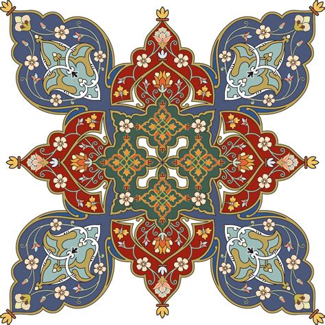 persian pattern note the bright color and interesting design arabesque