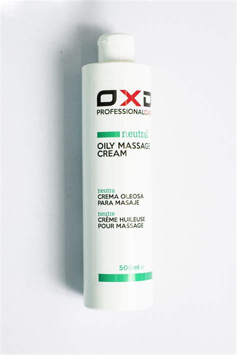 oxd oily massage cream neutral massaažikreem spordihooldus