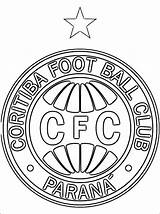 Coritiba Futebol Clube sketch template