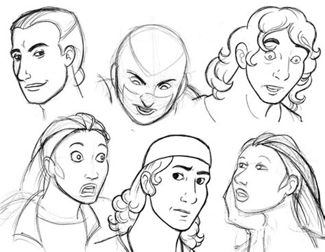 drawings of facial expressions adult archive