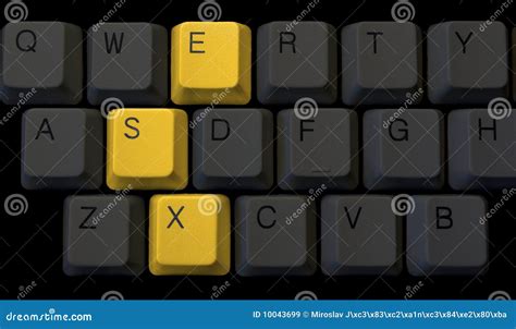 Sex On The Keyboard Stock Image Image Of Work Business 10043699