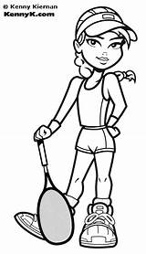 Tennis Coloring Pages Books Print sketch template