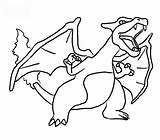 Coloring Charizard Pages Printable Print Kids sketch template