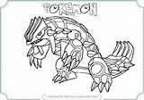 Groudon Coloring Primal Pages Pokemon Deoxys Color Getcolorings Getdrawings sketch template