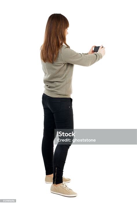 view  woman photographing stock photo  image  istock
