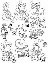 Paper Baby Dolls Doll Clothes Nelda Printable Coloring Pages Colouring Toys Her Mostlypaperdollstoo Mostly Too Cut Betty sketch template