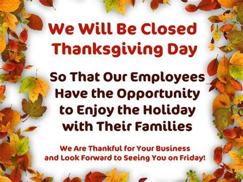 stores  closed  thanksgiving