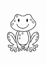 Frogs Toad Grenouille Frog Coloriage Colorier Grenouilles Coloriages Toads Facile Coloringbay Meilleur sketch template