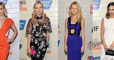 gwyneth paltrow and reese witherspoon in bright dresses