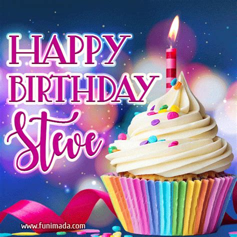 happy birthday steve lovely animated — download on