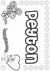 Peyton Coloring Pages Color Roses Hellokids Print Girls sketch template