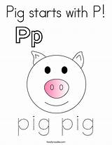 Coloring Pig Starts Built California Usa sketch template