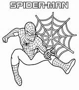 Iron Coloring Spider Pages Boys Spiderman Print sketch template
