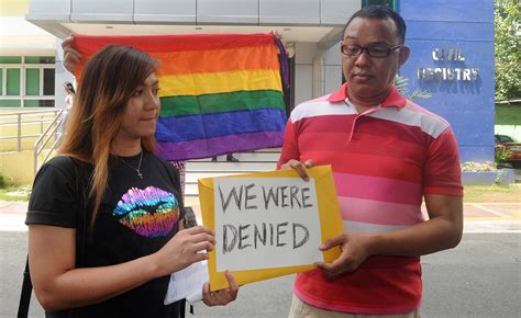 gay couples denied marriage licences in philippines