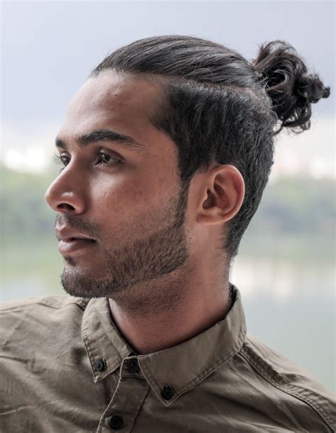 top knot hairstyles visual guide  men haircut inspiration