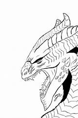 Dragon Coloring Monsterhunter Monster Hunter Designlooter Drawing Line Jim Alex Head Clipartmag 5kb sketch template