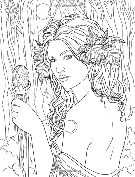 fairy adult coloring page source httpwwwamazoncomenchanted