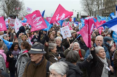 thousands march in paris against same sex marriage and