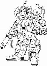 Robotech Macross Gundam Transformers Geek sketch template
